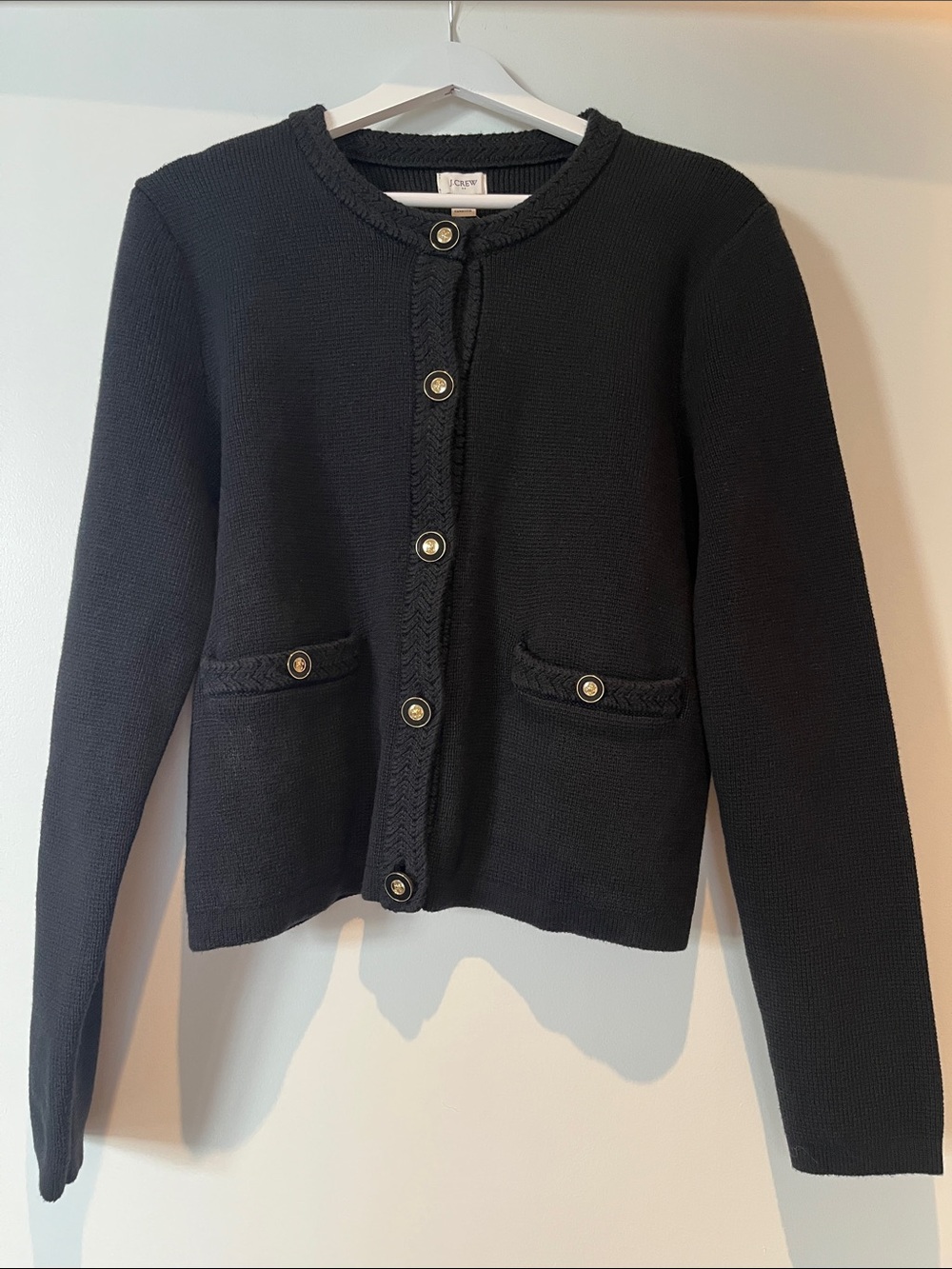 NWT J.Crew Factory | Lady cardigan jacket | Black | Size M - Picture 4 of 9